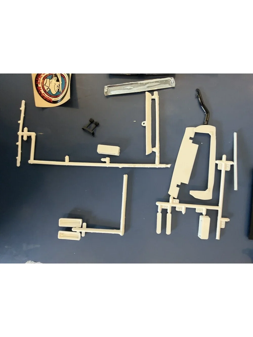 Vtg MPC 1/25 Buddy Baker Nascar Charger Kit Replacement Parts Only